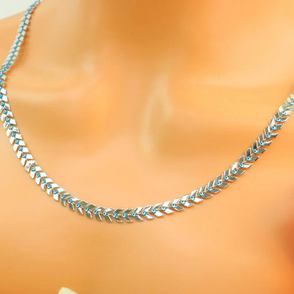 "New Beautiful Design Necklace Chain for Women/Girls, Gift, N651 - Picture 2 of 15